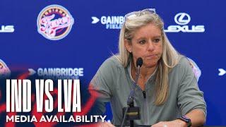 Indiana Fever Postgame Media Availability vs. Las Vegas Aces  September 13 2024