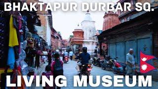 UNSEEN  WALK on Bhaktapur Durbar Square NEPAL  UNESCO World Heritage