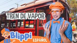 Trenes del Sur de California  Blippi Español  Videos educativos para niños  Aprende y Juega