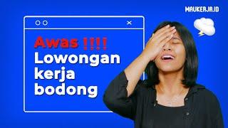 Awas... Lowongan Kerja Bodong