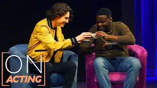 Timothée Chalamet and Daniel Kaluuya on How They Got into Acting  On Acting