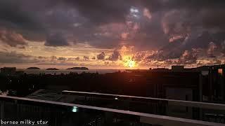 Sunset at Sutera Avenue Kota Kinabalu ▪︎ Shot with Samsung Galaxy Z Fold3 5G