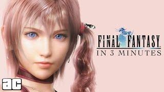 ENTIRE Final Fantasy Chronology in 3 Minutes Final Fantasy Animation