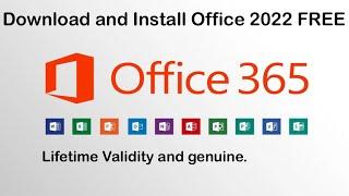 How to install Office 365  Genuine  Lifetime Access  2022