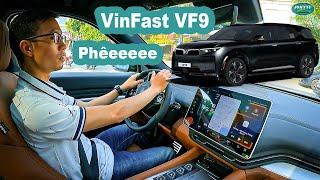 VinFast VF 9 Plus có gì Hay? Nội thất rộng rãi có Mát-xa chạy rất êm nhưng trần kính THÌ