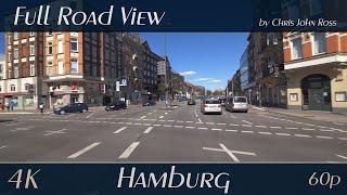 Hamburg Germany St. Georg Hohenfelde Eilbek Wandsbek Tonndorf - 4K 2160p60p Ultra HD