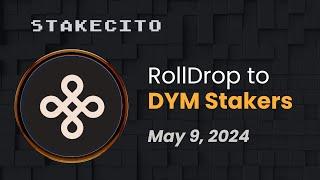 🪂 $DYM RollDrop in 2 Days - Dive into Mande Networks Testnet with Stakecito