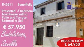 Under 58K Quality 3 Bed + Patio & Terrace Town Property for sale in Spain inland Andalucia TH5611