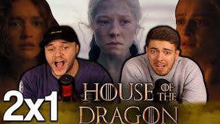 BLOOD AND CHEESE WAS INSANE  House of the Dragon 2x1 A Son for a Son First Reaction