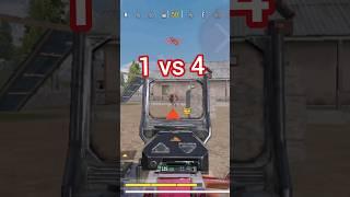 پشمام خفن ترین 1 به 4 کالاف دیوتی موبایل #کالاف_دیوتی_موبایل #پابجی_موبایل #callofdutymobile