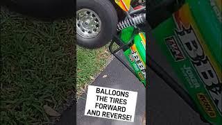 Tamiya BBX 5400kv Motor BALLOONS TIRES IN FORWARD AND REVERSE