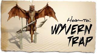 How to build a cheap Wyvern milking trap v2  ARK Survival Evolved  Building Tips