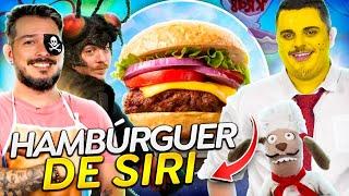 FIZEMOS O HAMBURGUER DE SIRI