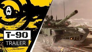 Armored Warfare - T-90 Main Battle Tank Trailer
