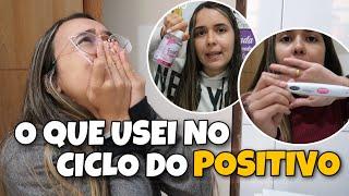 O QUE USEI PRA ENGRAVIDAR - COMO FOI O CICLO DO POSITIVO  Denise Porto