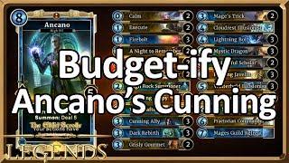 TES Legends Budget-ify #17 Ancanos Cunning