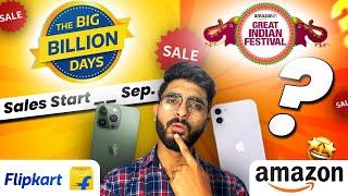 Flipkart BIG Billion Day 2024 Date Amazon Great Indian Festival 2024 Date? iPhone 15 Price