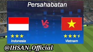 Full Indonesia vs Vietnam - Friendly Match PES 2023