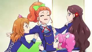 Cute anime tickling idol