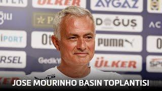 Fenerbahçe Teknik Direktörü Jose Mourinho Basın Toplantısında Konuşuyor