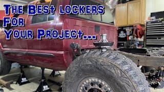 Choosing the BEST Lockers for the Chevy solid axle S10 Rock Lander part 2