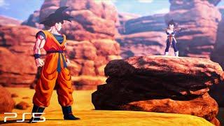 Dragon Ball Z Kakarot PS5 - Goku vs Vegeta Boss Fight & Ending 4K 60fps
