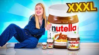 صنعت اكبر nutella بالعالم مستحيل الحجم