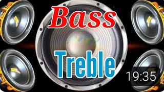 Very Good Treble Bass Speaker Test Music