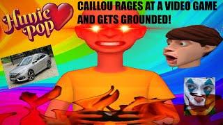 Caillou Rages At A Video Game  Grounded S1 E1