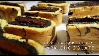 KEK TAPAK KUDA DARK CHOCOLATE  DARK CHOCOLATE NUTELLA ROLL