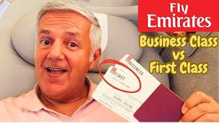 Emirates BUSINESS CLASS vs FIRST CLASS  Von Düsseldorf nach Bangkok - Teil 1