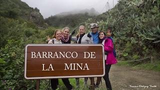 Senderismo desde la Cumbre al barranco la Mina - Gran Canaria -Islas Canarias