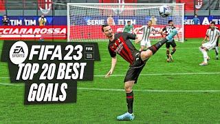 FIFA 23  TOP 20 BEST GOALS #1 PS5 4K