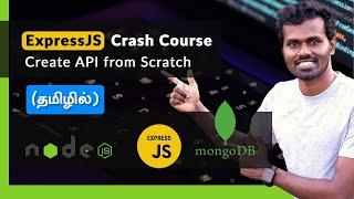 Nodejs - Create API from scratch CRUD  Backend  MongoDB   MERN Stack  Tamil