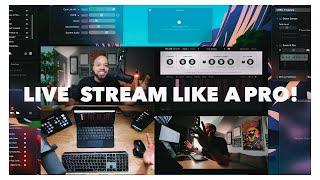HOW TO LIVESTREAM LIKE A PRO in 2021 - using ECAMM LIVE AND STREAMDECK