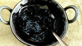 Homemade Hair Dye  Turn Your Grey Hair into Black Permanently  Without Henna & Indigo...