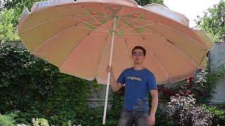 Зонт диаметром 3 метра с воздушным клапаном 12 спиц