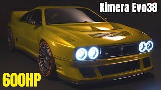 Kimera Evo38 is a tribute to Lancia WRC car with 600 horsepower