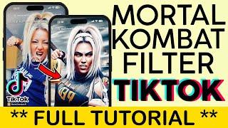 How to Create Mortal Kombat Trend Video On Tiktok  Mortal Kombat AI Effect 2023