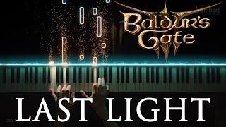 Last Light - Baldurs Gate 3 OST Piano Cover