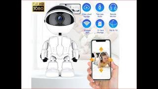 Robot Wifi IP Spy Camera with Ycc365 Plus App