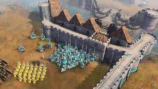 Age of Empires 4 - 4v4 GREATEST TEAM  Multiplayer Gameplay