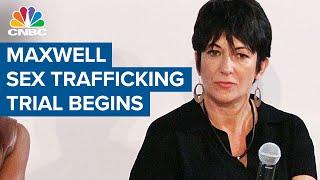 Ghislaine Maxwell sex trafficking trial begins