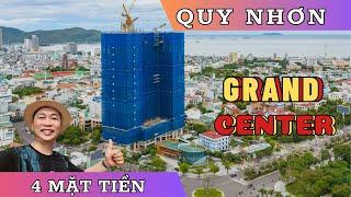 Review tiến độ dự án Grand Center Quy Nhơn tháng 92023  Minh Trí Hưng Thịnh