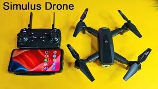 Simulus 4K Dual Camera Drone Unboxing Review in water Prices