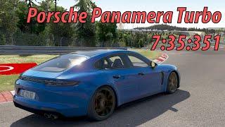 Porsche Panamera Turbo - Nordschleife World Record 737744 - Assetto Corsa + Setup in description