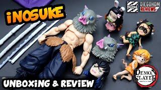 INOSUKE BUZZMOD Demon Slayer Unboxing e Review BR