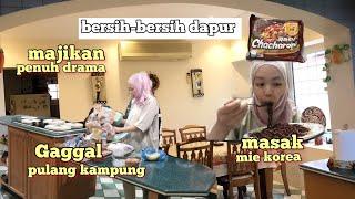 Majikan penuh drama⁉️tkw arab gagal pulang kampung‼️Makan mie korea