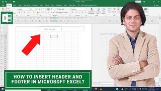 How to insert header and footer in Microsoft excel?