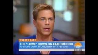 The Lowe Down on Fatherhood Rob Lowe on His Relationship with His Sons